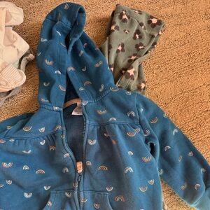 Carter's 2 pack hooded sweatshirts